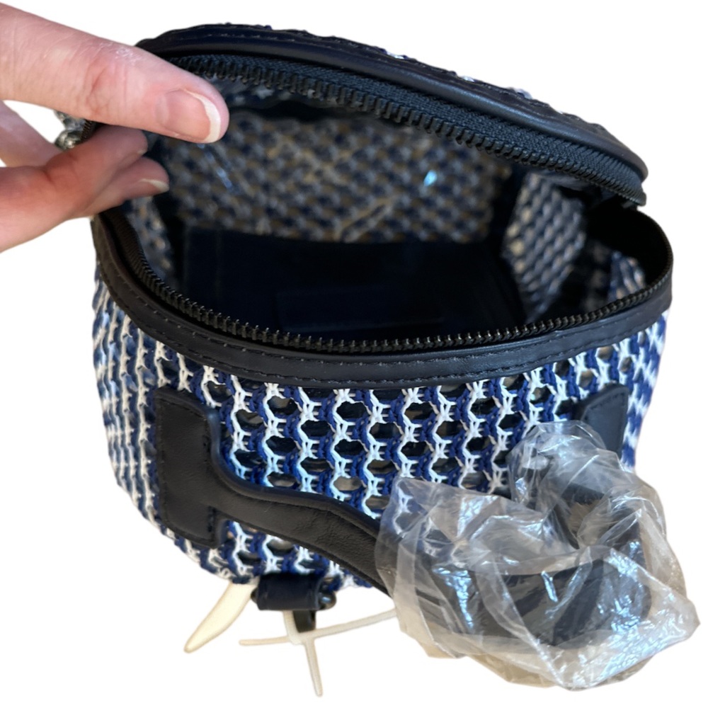 Steve Madden "The Murray Backpack," Converts to Crossbody, Mesh Construction - Picture 3 of 8